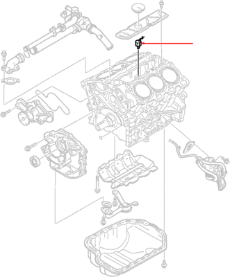 czujnik spalania stukowego (knock sensor)